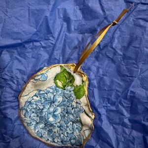 Hand-made Blue Hydrangea Home Art Ornament